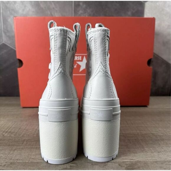 Converse Chuck 70 De Luxe Heel Western Hi Platform A10335C VIN White Women 8 NWB - Picture 5 of 10